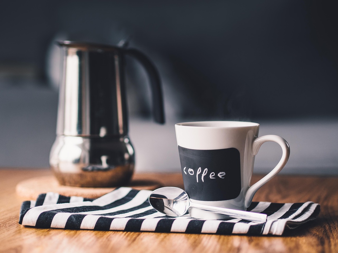 But First Coffee - Typography Wall Art Print, Kitchen Decor - 4