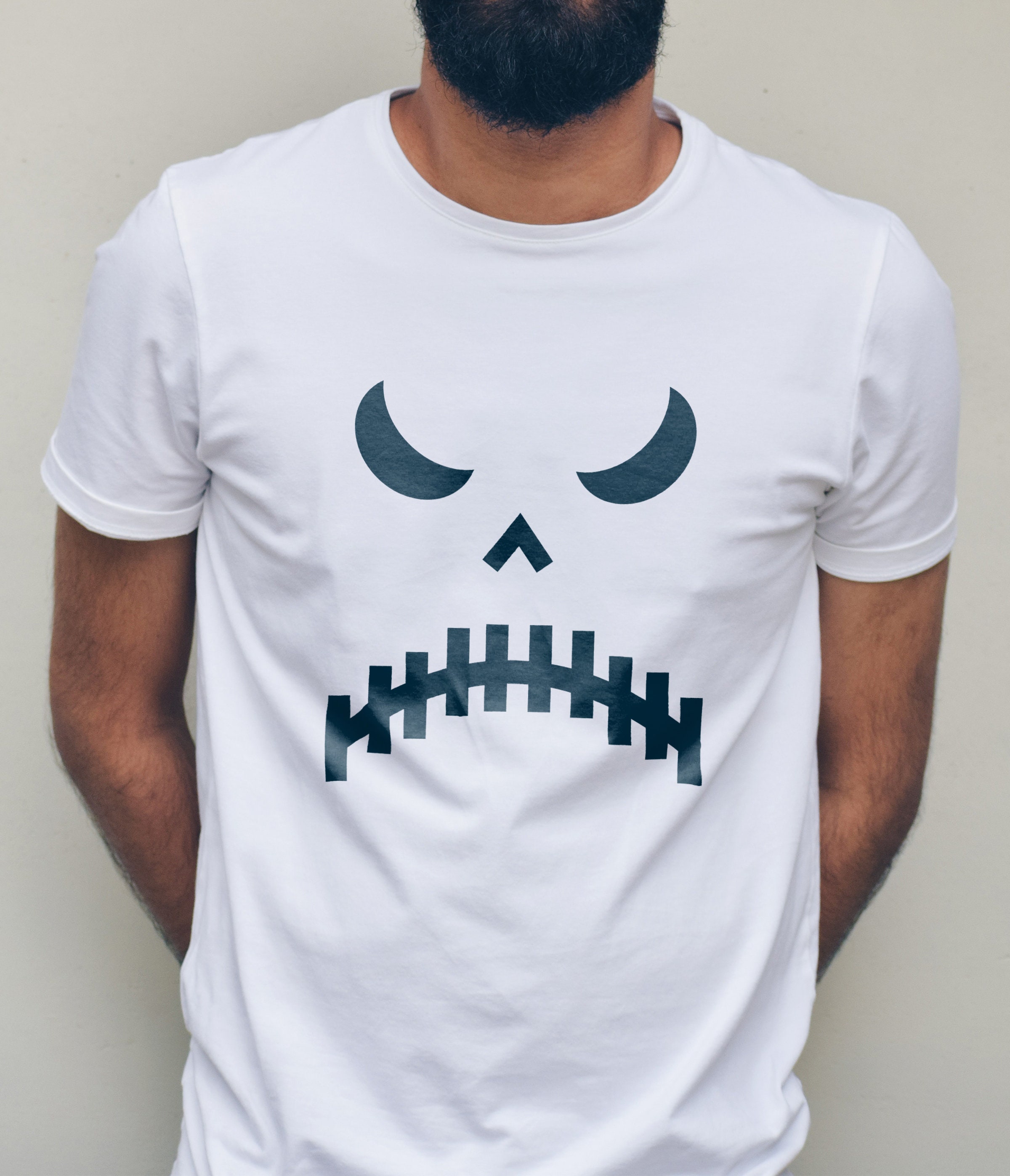 Creepy and Cute Halloween Pumpkin Faces - Jack-o-Lantern SVG Cut File - 3