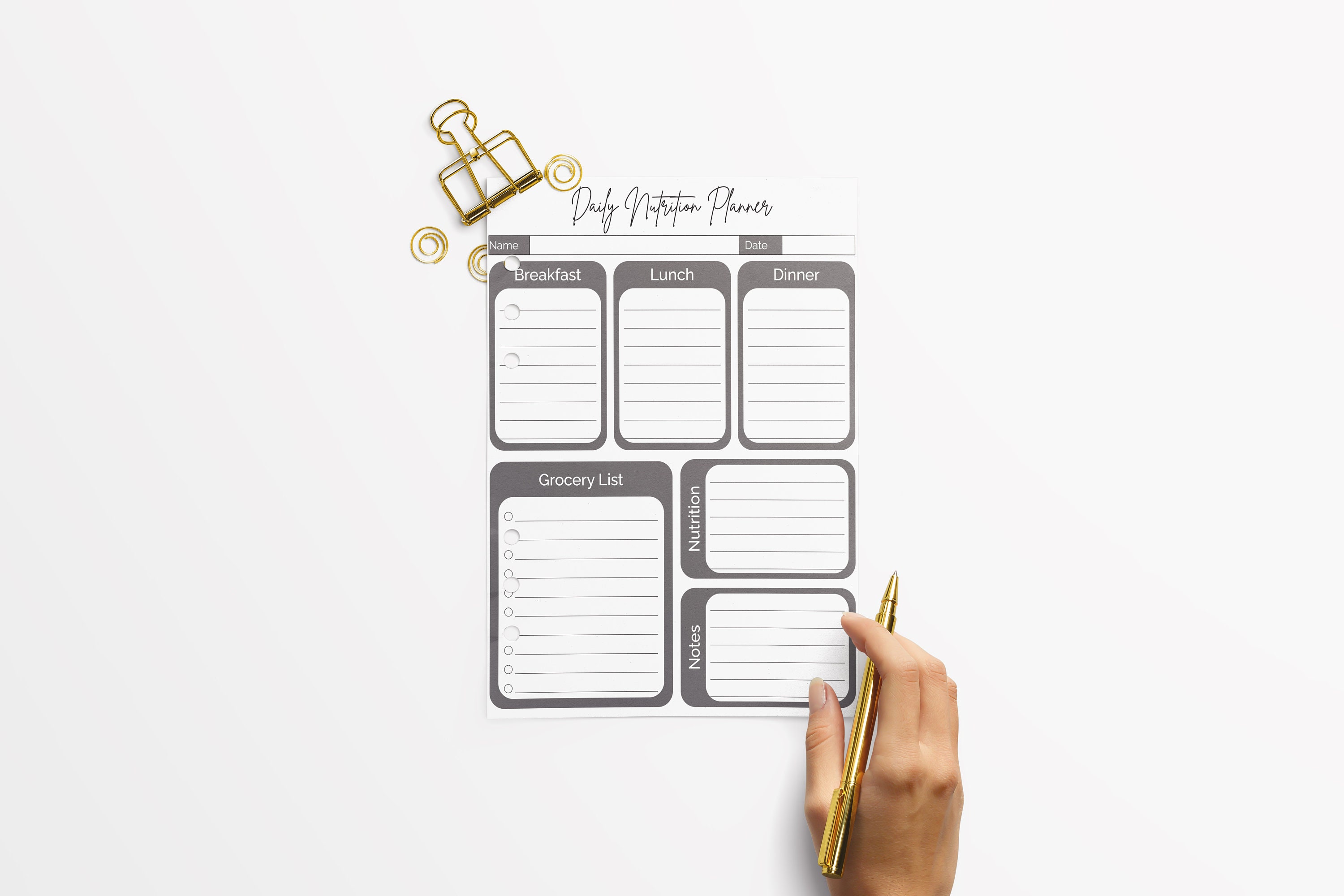 Health & Nutrition Planner: Your Guide to a Balanced Lifestyle Active - 3