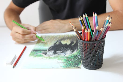 Pencil Art Animal Collection - Bear, Dog, Fox, Whale, Rabbit & Dalmatian Prints