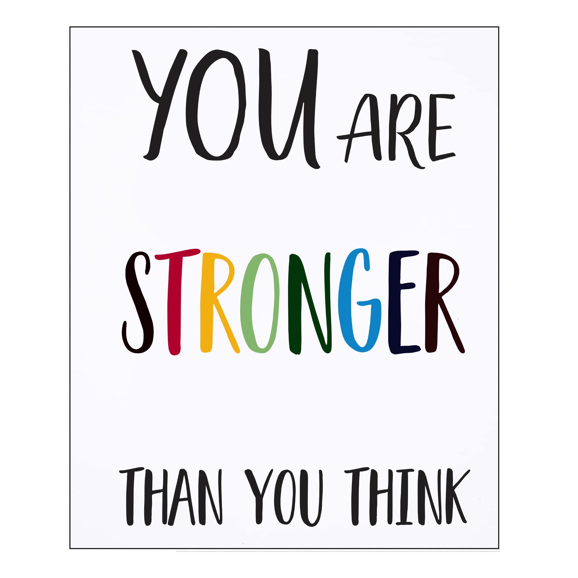 Positive Affirmations and Inspirational Quotes: Empowering Classroom Printables and Kids Room Decor - 2