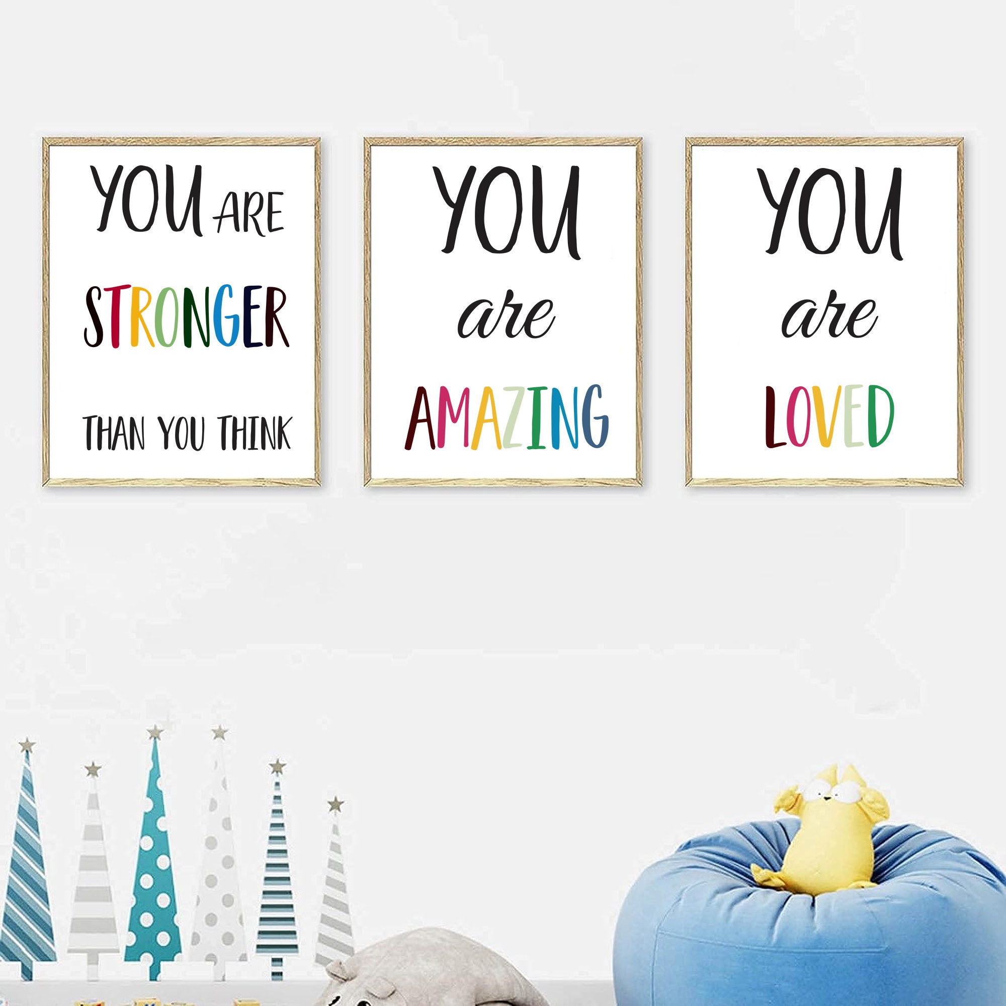 Positive Affirmations and Inspirational Quotes: Empowering Classroom Printables and Kids Room Decor - 5