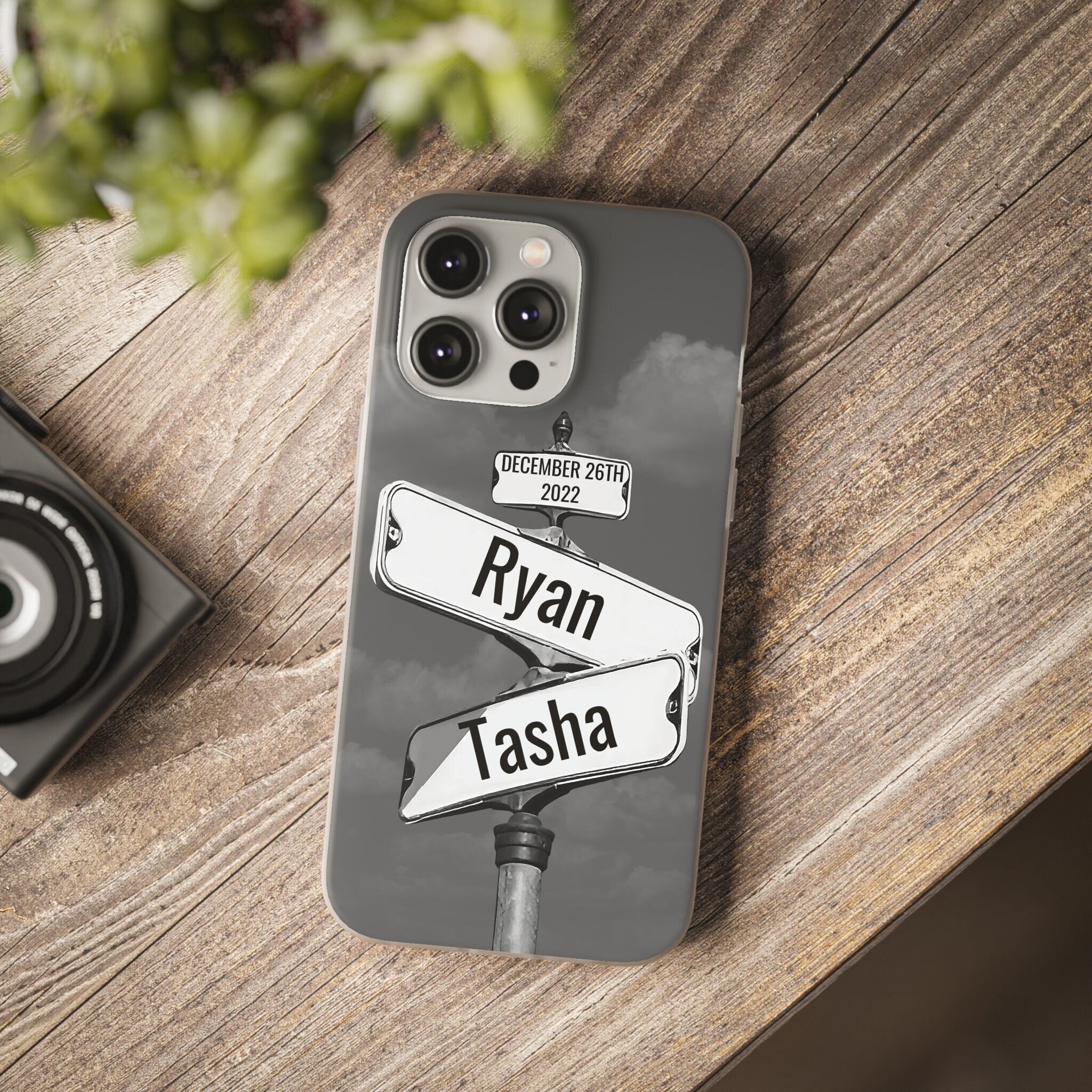 Street Sign Phone Case - Slim Flexible Custom Design
