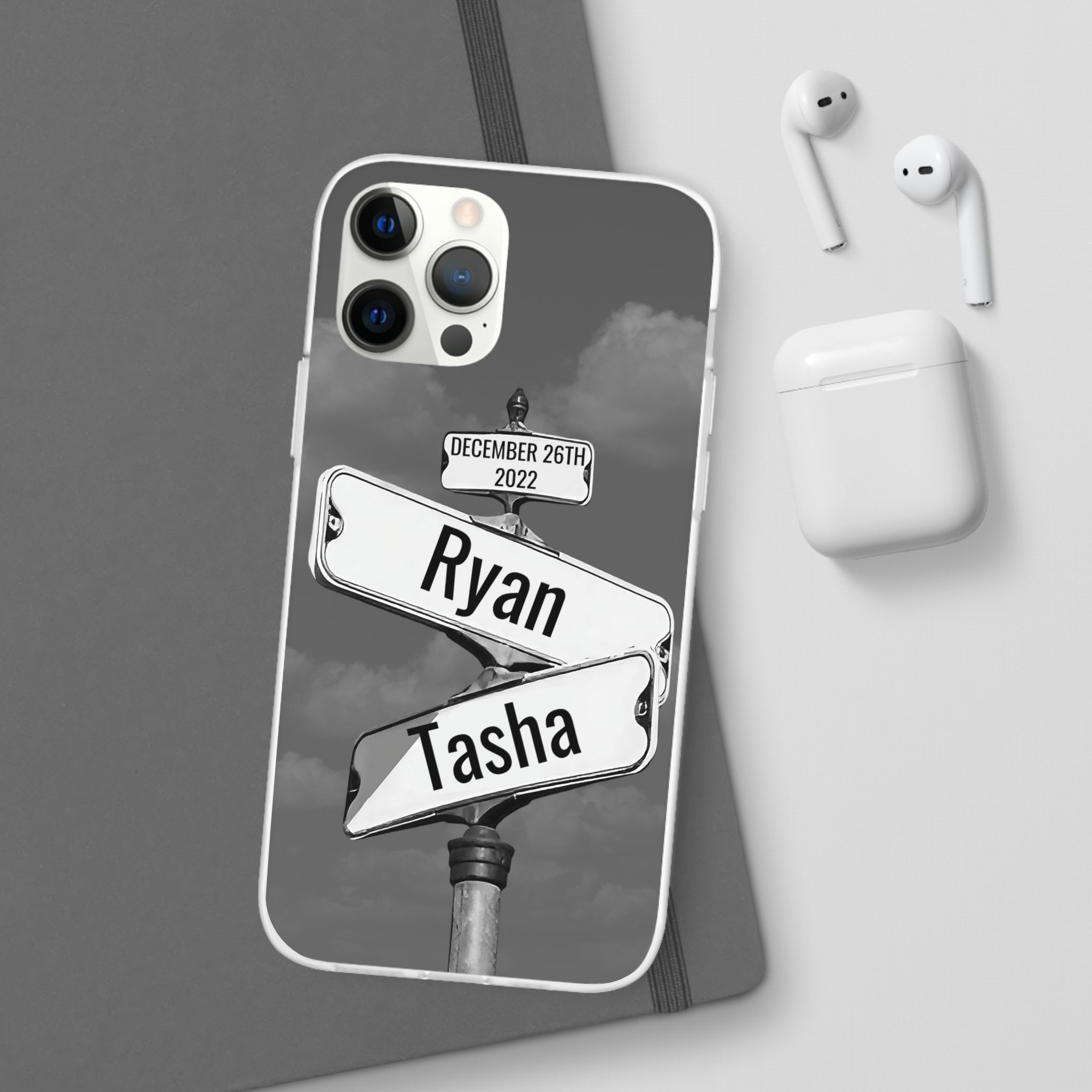 Street Sign Phone Case - Slim Flexible Custom Design - 2