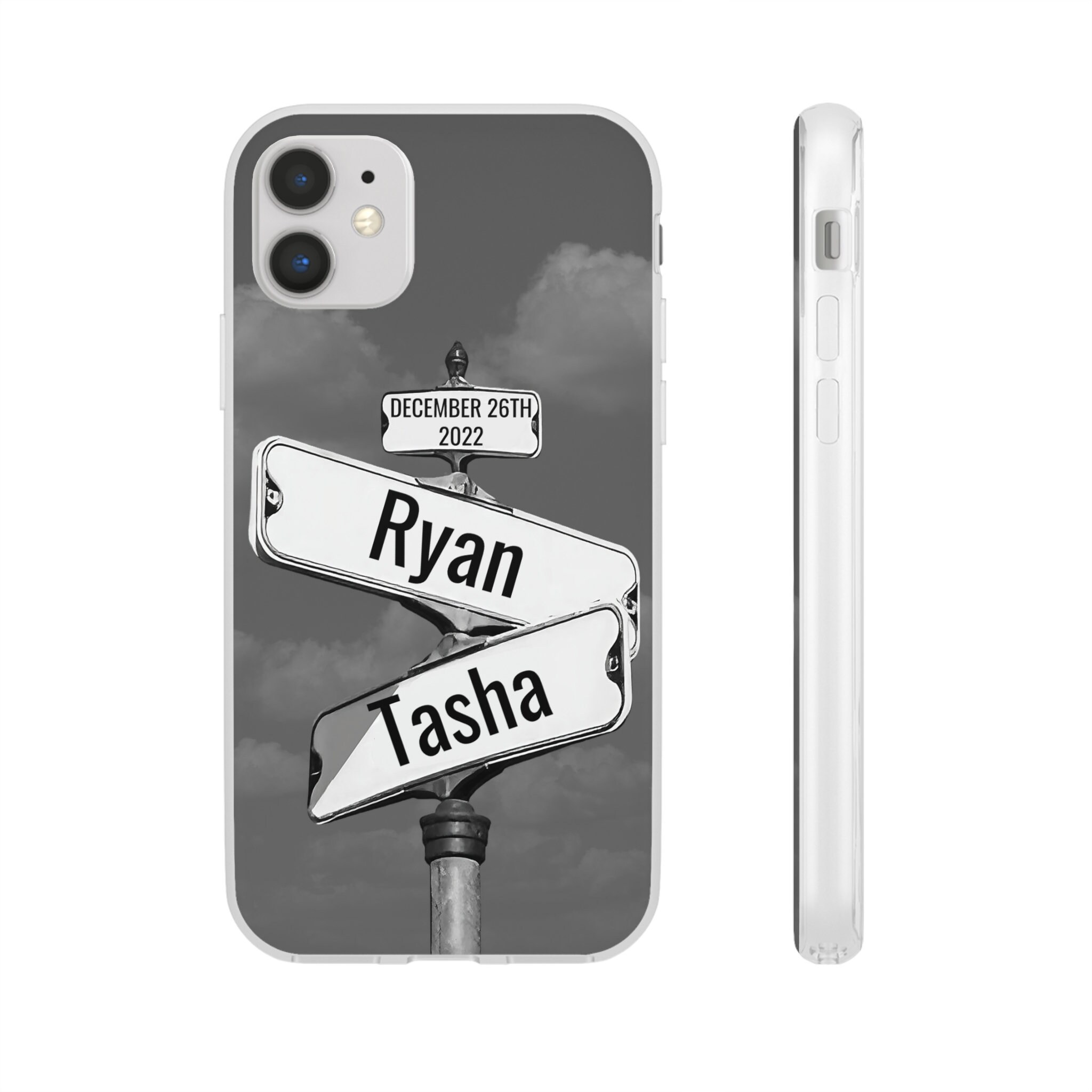 Street Sign Phone Case - Slim Flexible Custom Design - 3