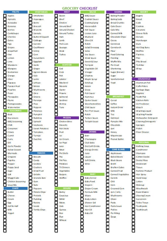 Time-Saving Weekly Meal Planning Organizer with Printable Grocery List