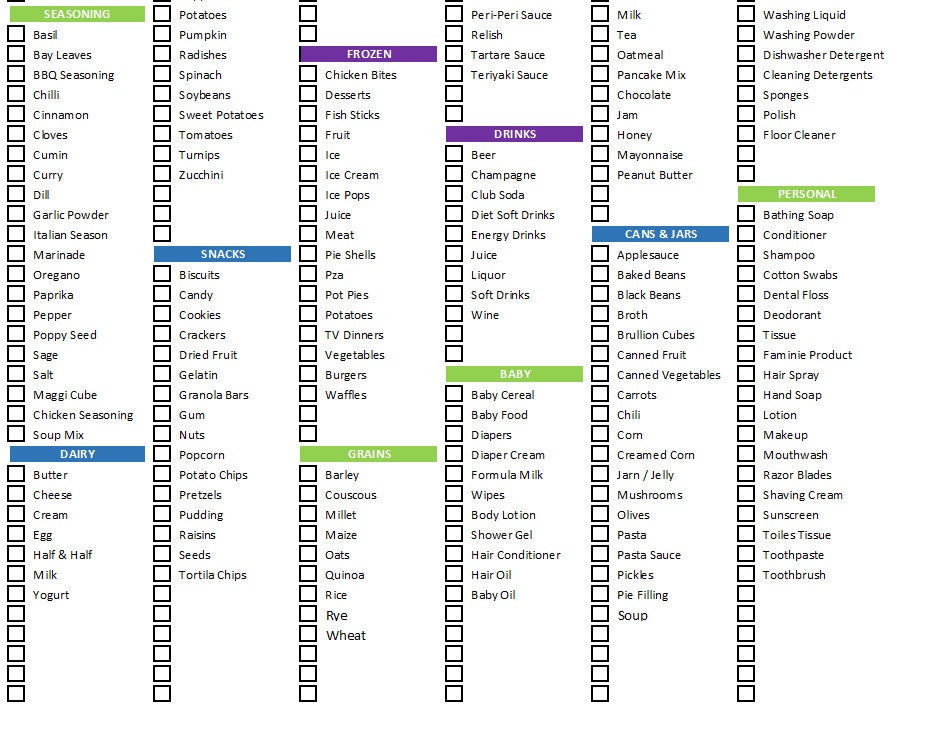 Time-Saving Weekly Meal Planning Organizer with Printable Grocery List - 3
