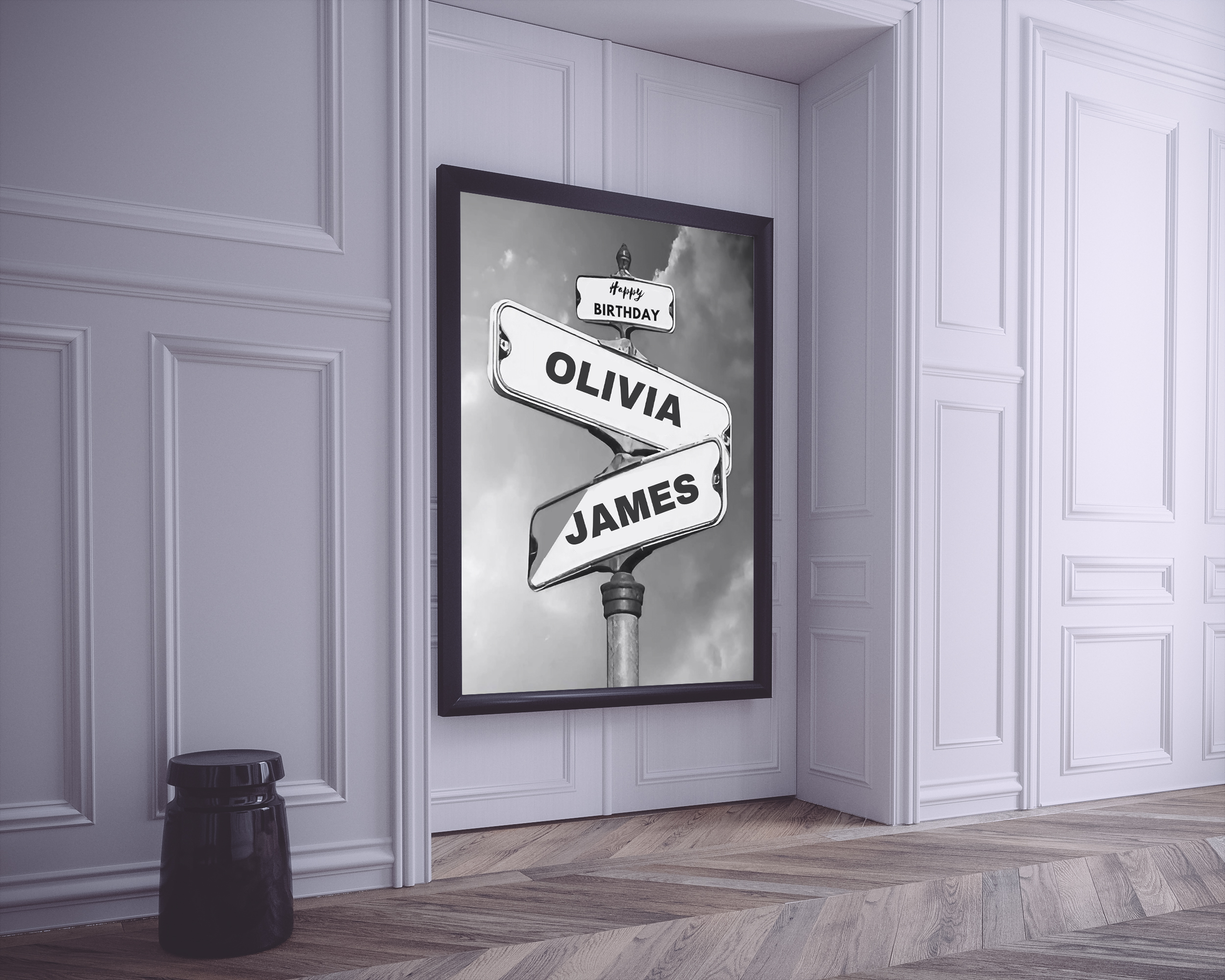 Vintage Street Sign Creator - Retro Road Sign Design Pack